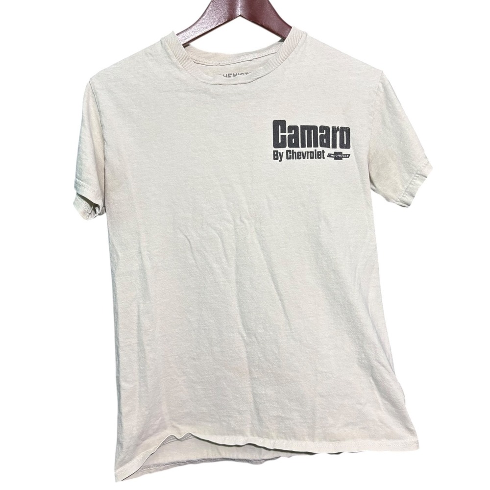 Retro Camero Shirt Mens Small Chemistry Short Sleeve Chevy Y2K
